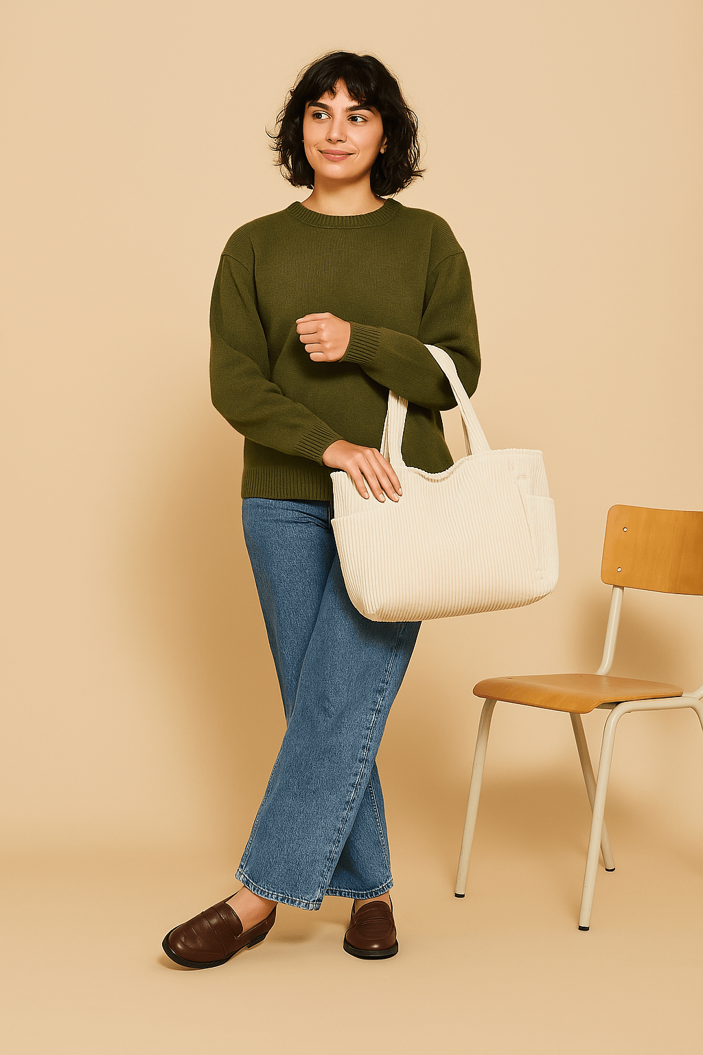 photo-studio-fille-avec-sac-de-cours-en-velours