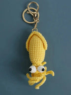 Bijou de Sac au Crochet Calamar