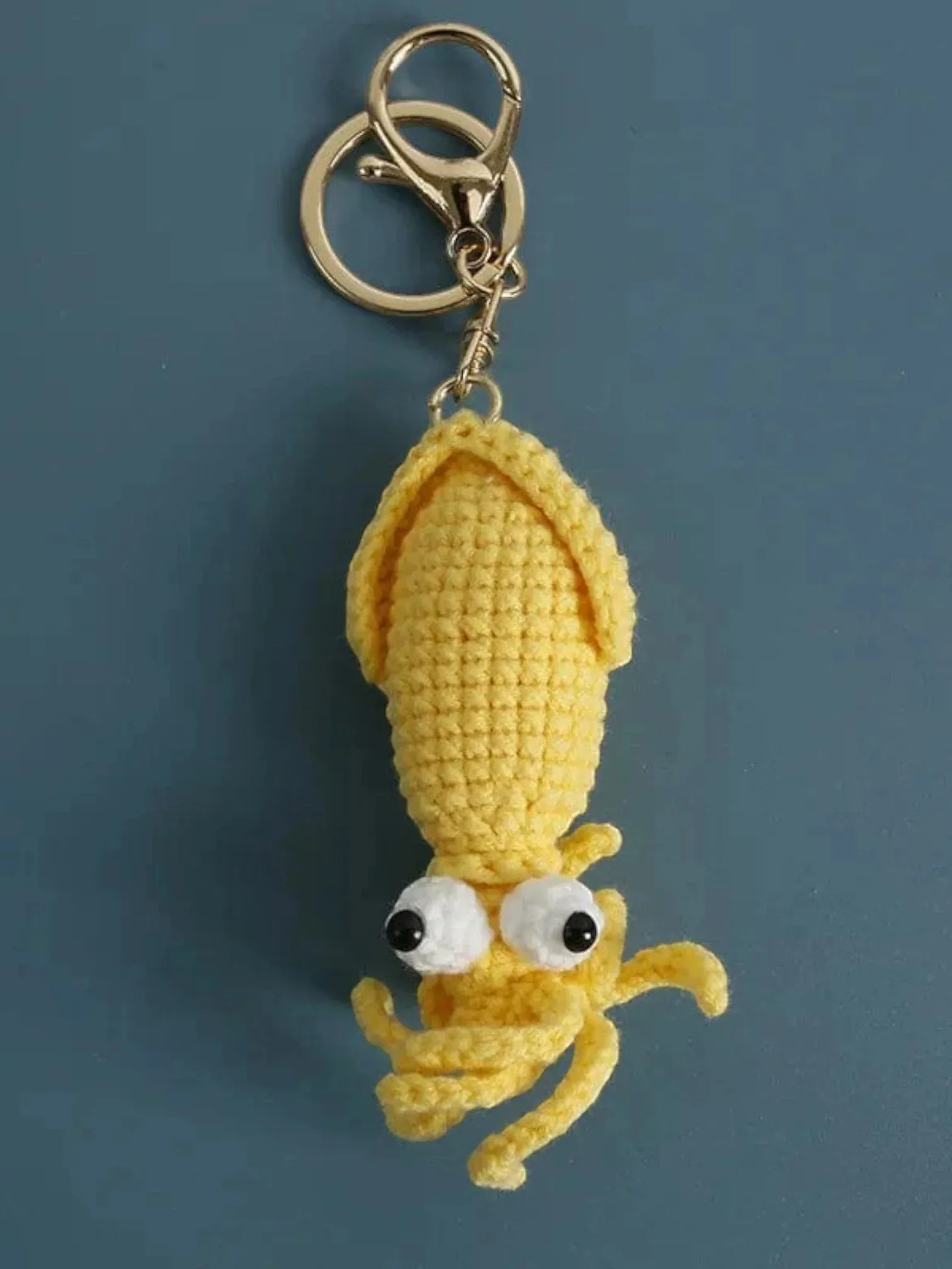 Bijou de Sac au Crochet Calamar