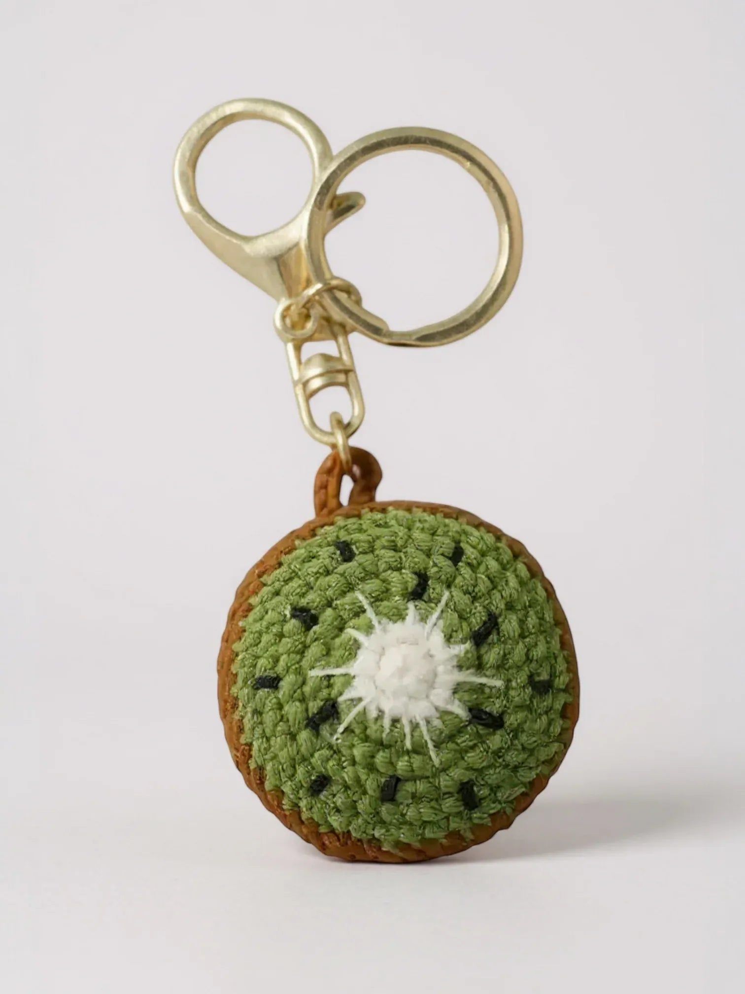 Bijou de Sac au Crochet Kiwi Vert