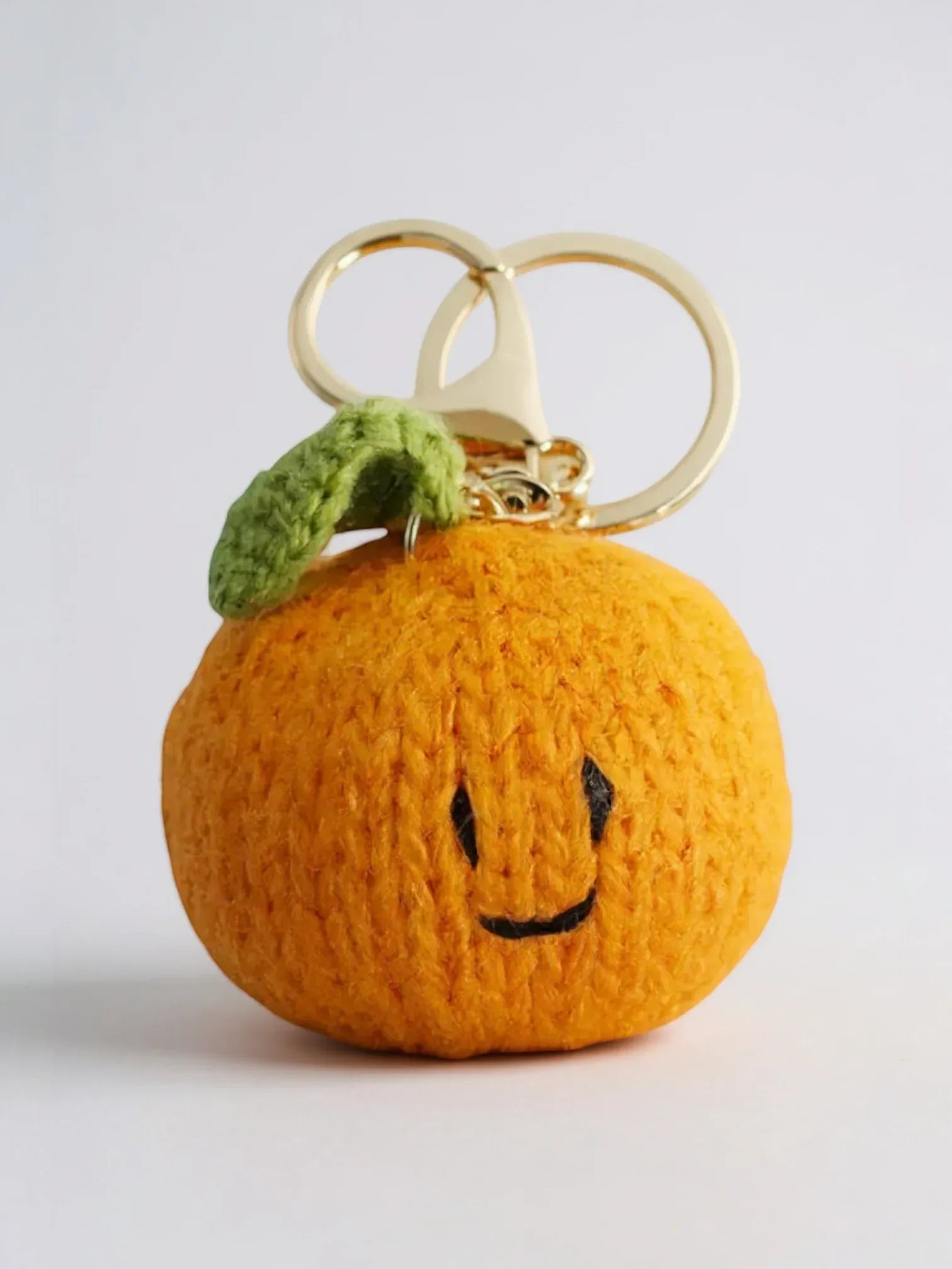 Bijou de Sac au Crochet Mandarine Orange