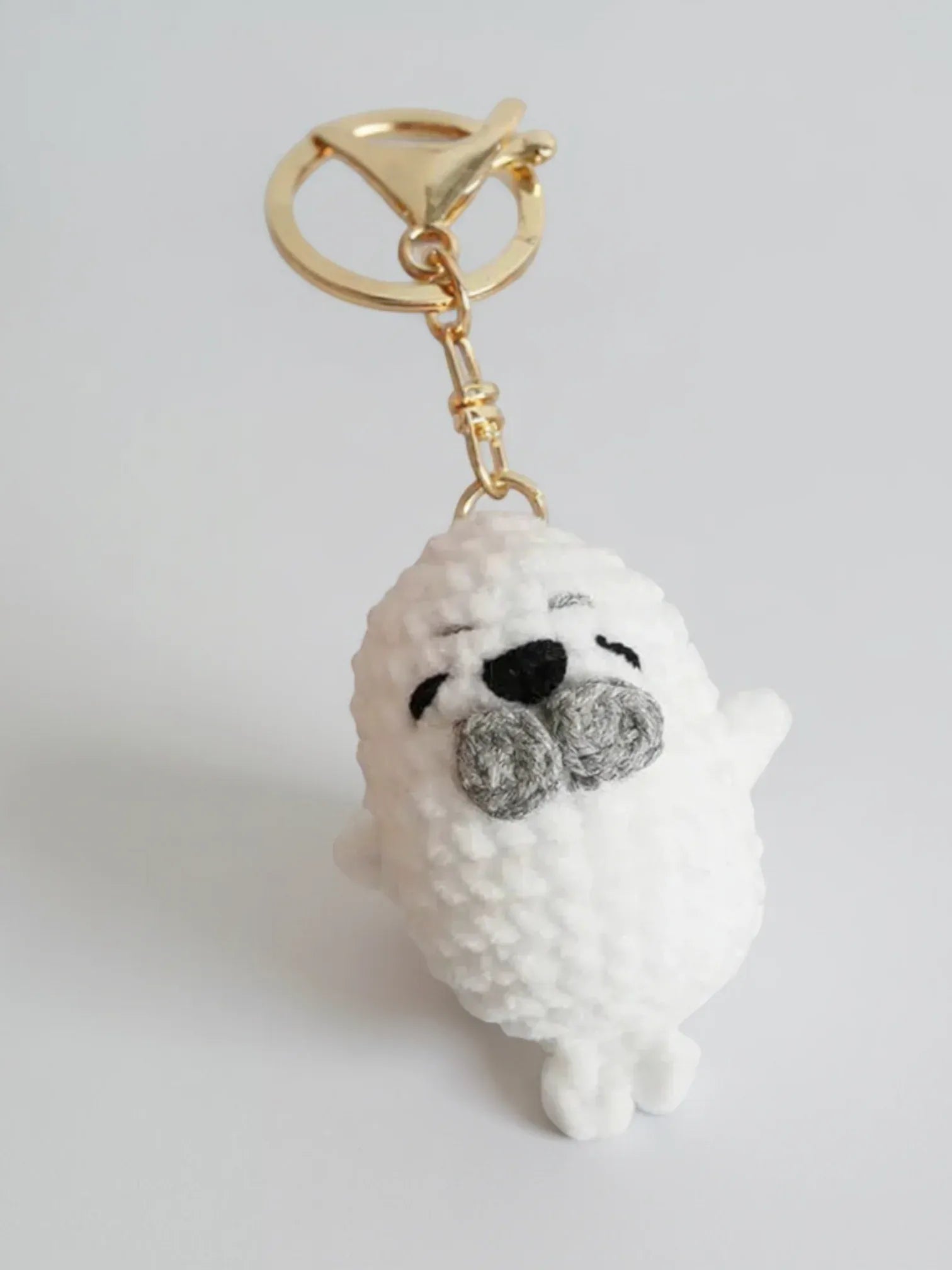 Bijou de Sac au Crochet Phoque Adulte