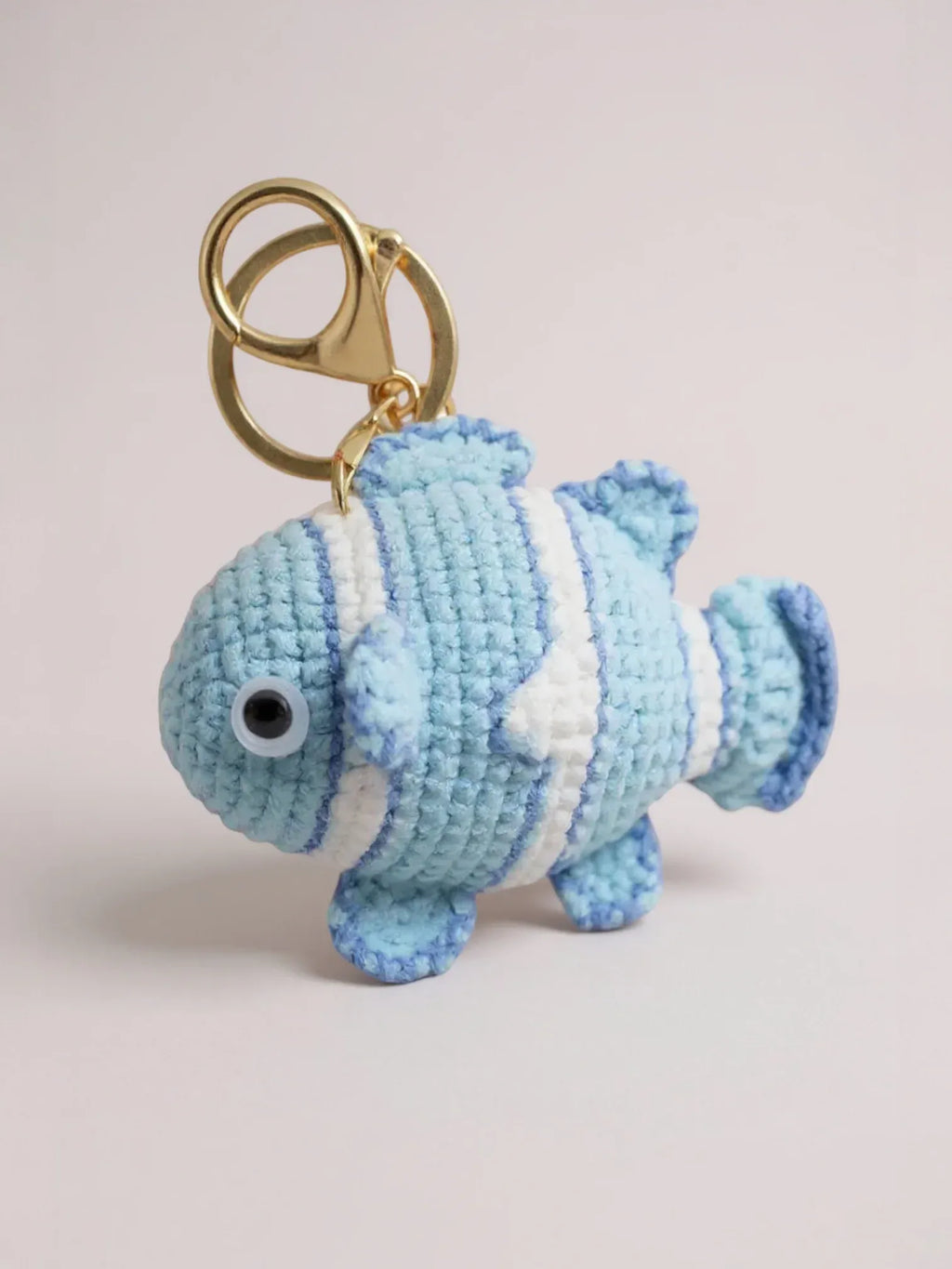 Bijou de Sac au Crochet Poisson Rouge