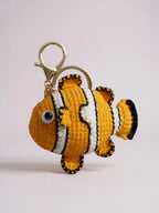 Bijou de Sac au Crochet Poisson Rouge