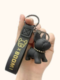 Bijou de Sac Bulldog Noir