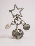 Bijou de Sac Coquillage Argent