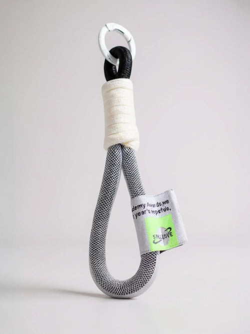 Bijou de Sac Corde Escalade Gris