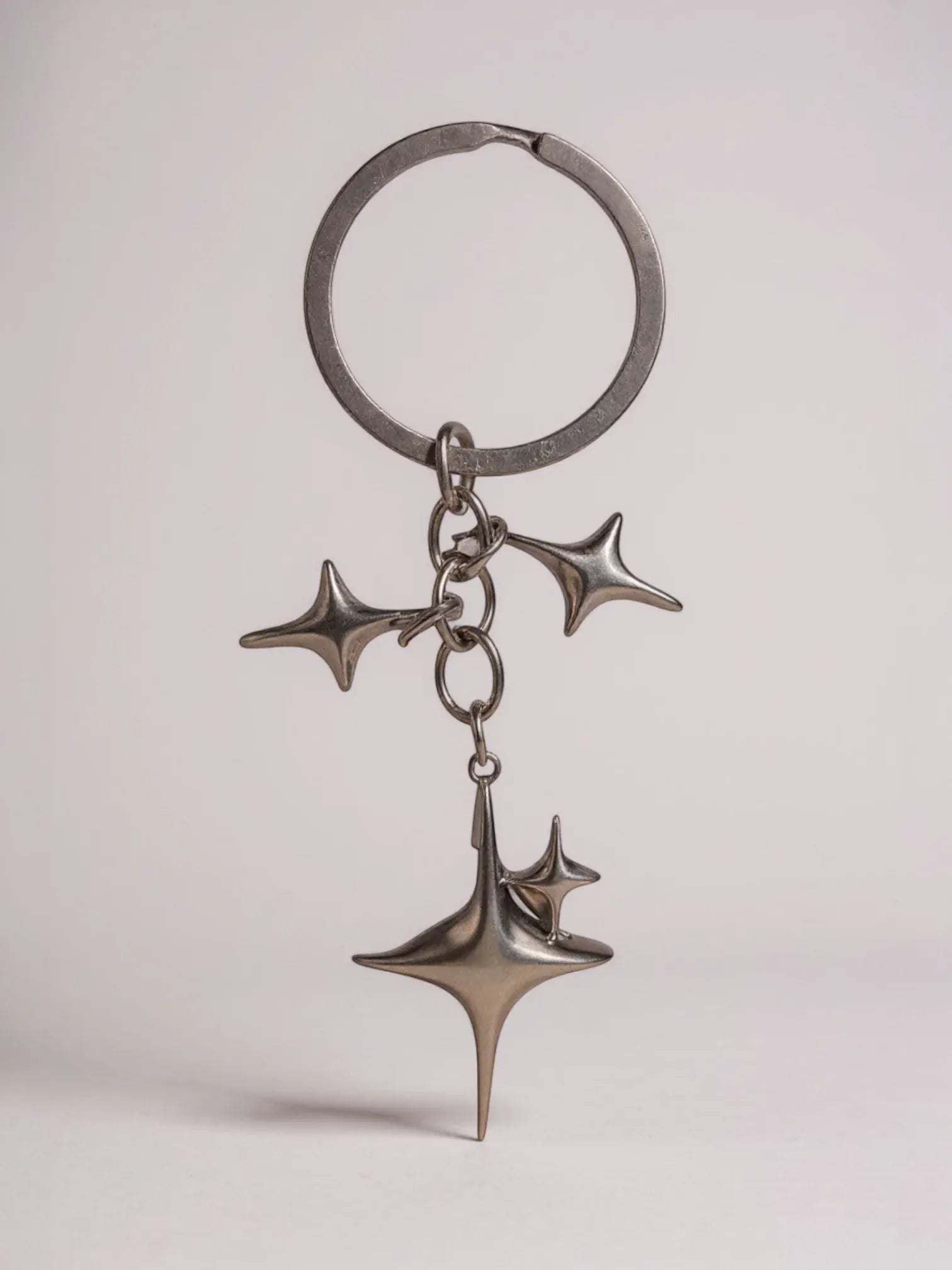 Bijou de Sac Étoile Scintillante Argent