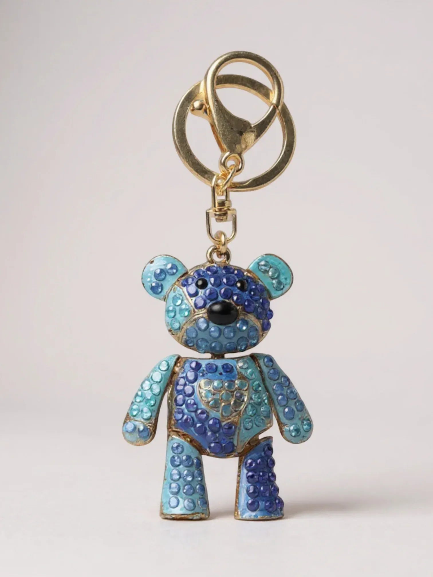 Bijou de Sac Nounours Bleu