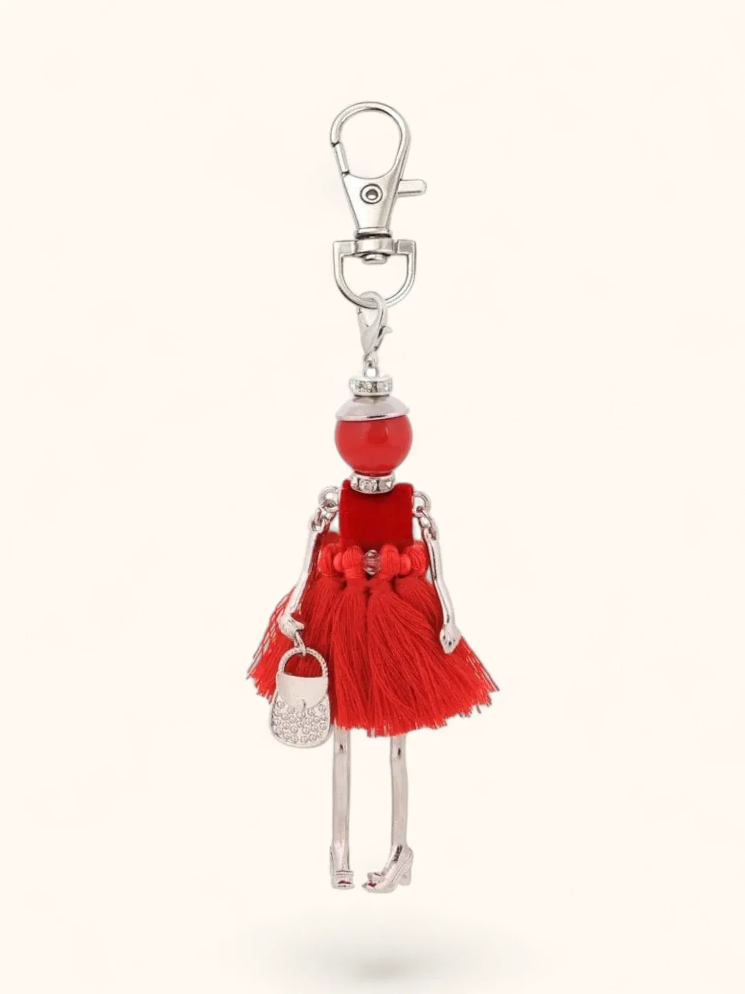 Bijou de Sac Poupée Rouge