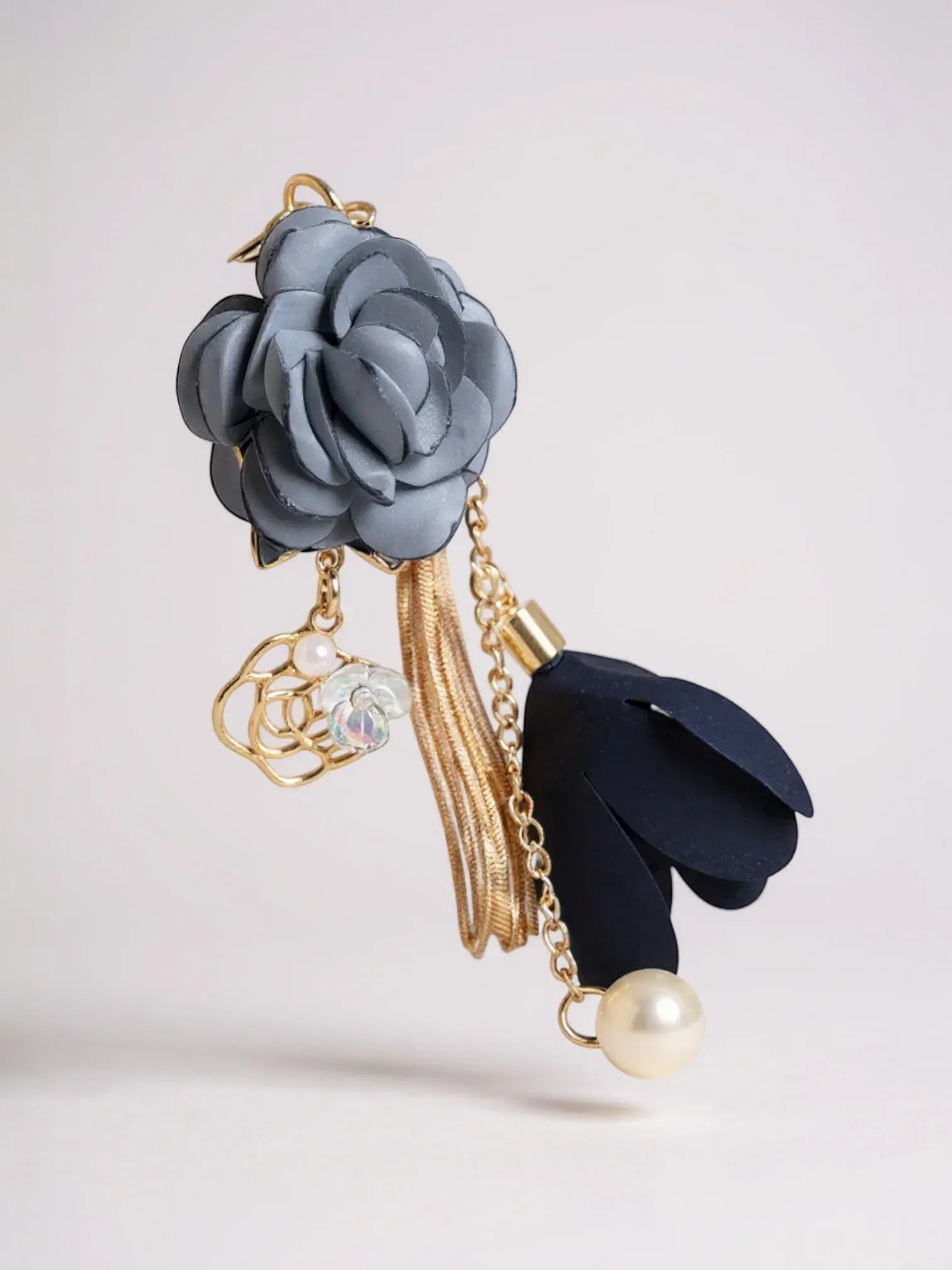 Bijou de Sac Rose Poudré Bleu