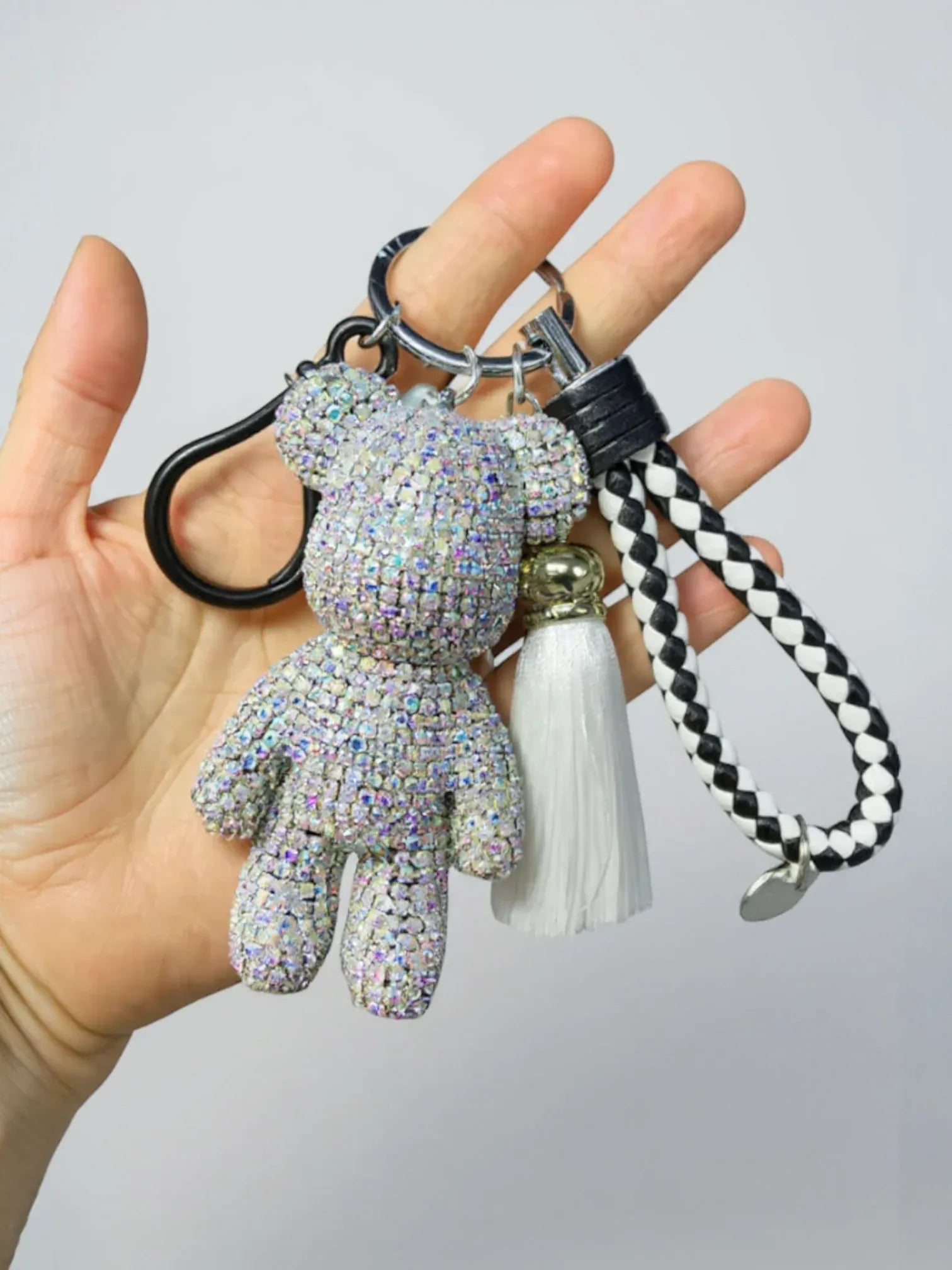 Bijou de Sac Strass Blanc
