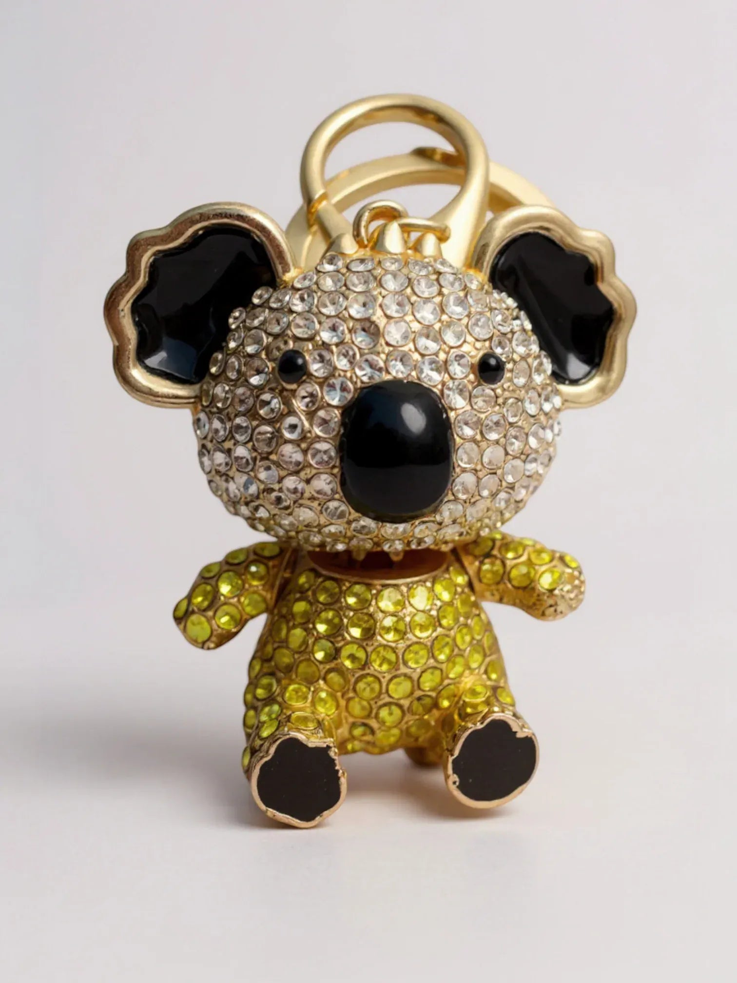 Bijou de Sac Strass Cohala Jaune