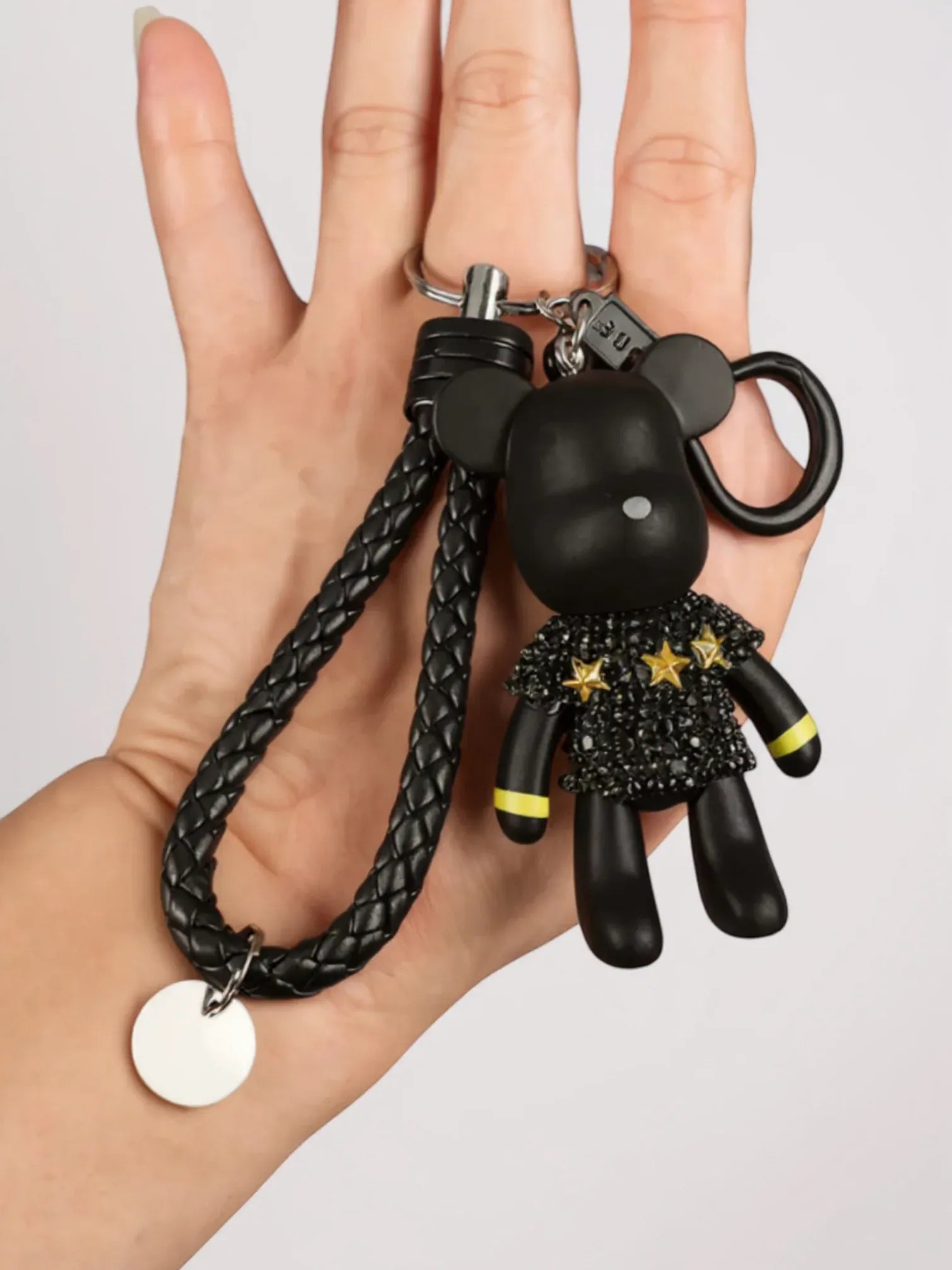 Bijou de Sac Strass Noir