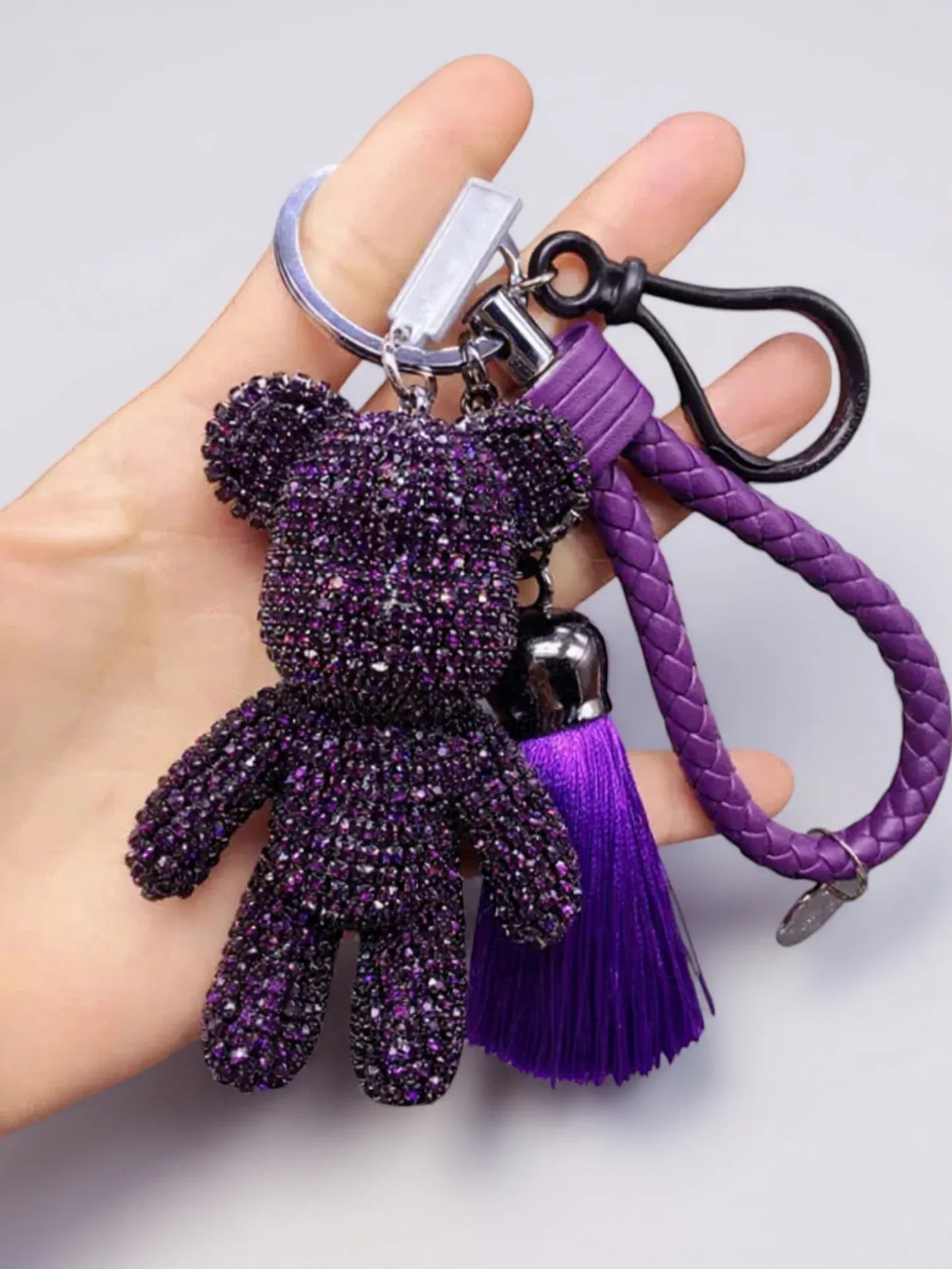 Bijou de Sac Strass Violet