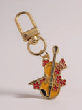 Bijou de Sac Violon Marron