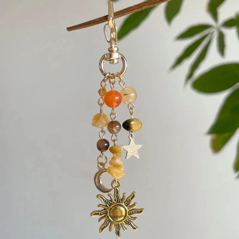 Bijou de Sac Astre Solaire