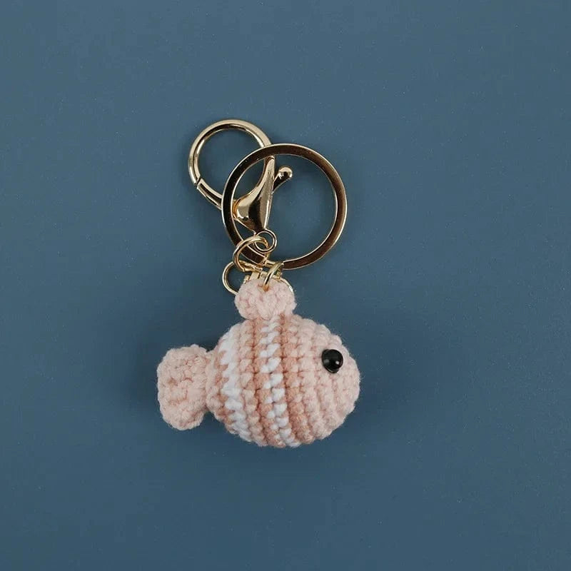 Bijoux de Sac au Crochet Bébé Poisson Rouge ZJJKR02180