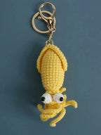 Bijou de Sac au Crochet Calamar
