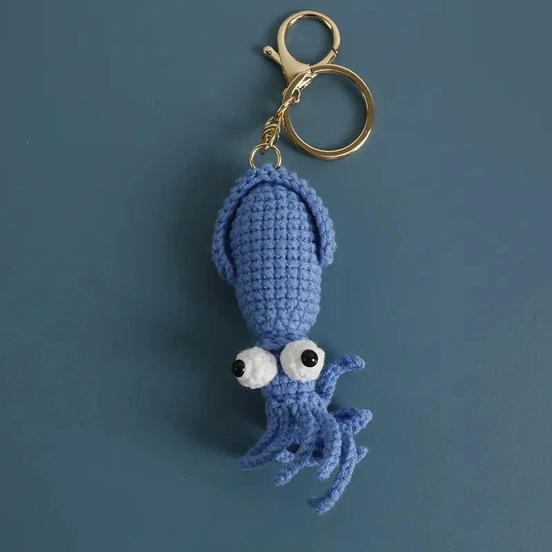 Bijoux de Sac au Crochet Calamar ZJJKR06245