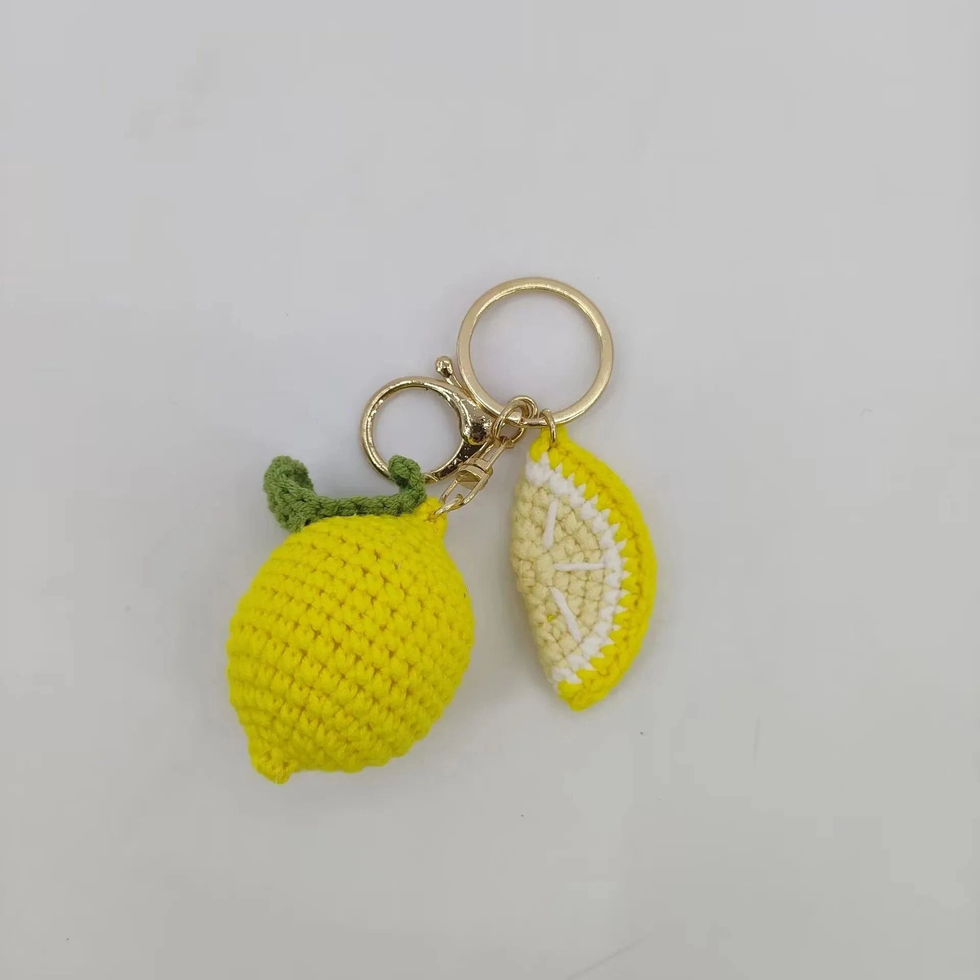 Bijou de Sac au Crochet Citron