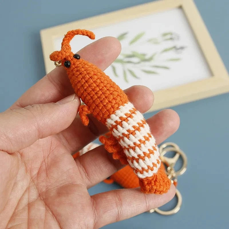 Bijoux de Sac au Crochet Crevette ZJJKR05696