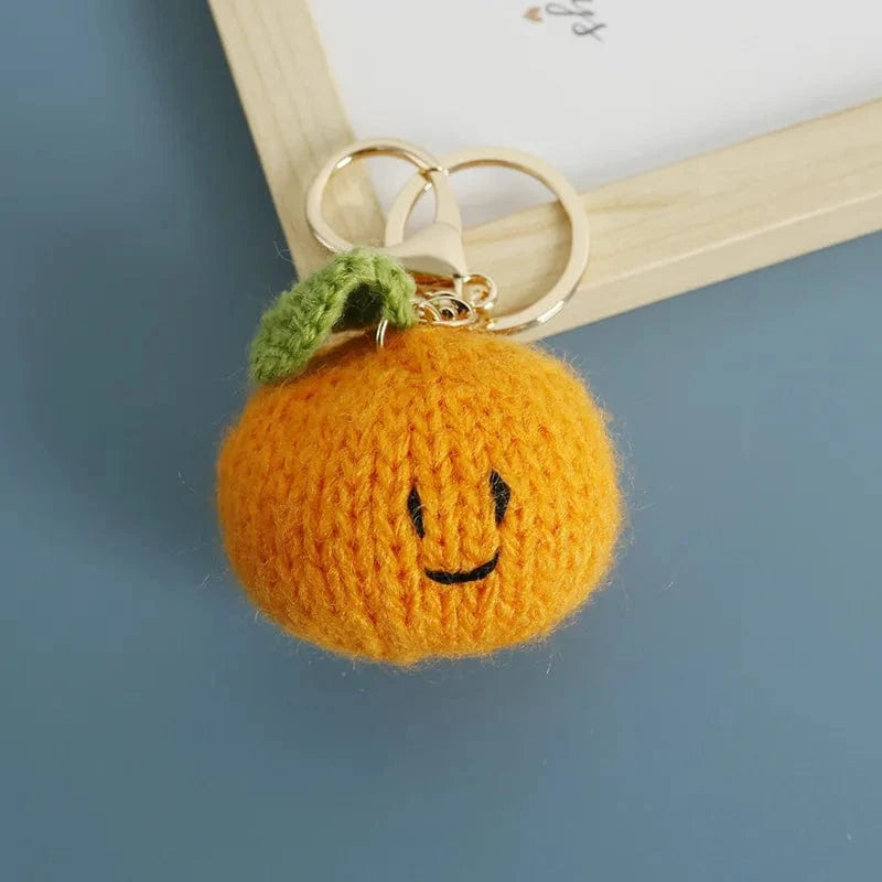 Bijou de Sac au Crochet Mandarine