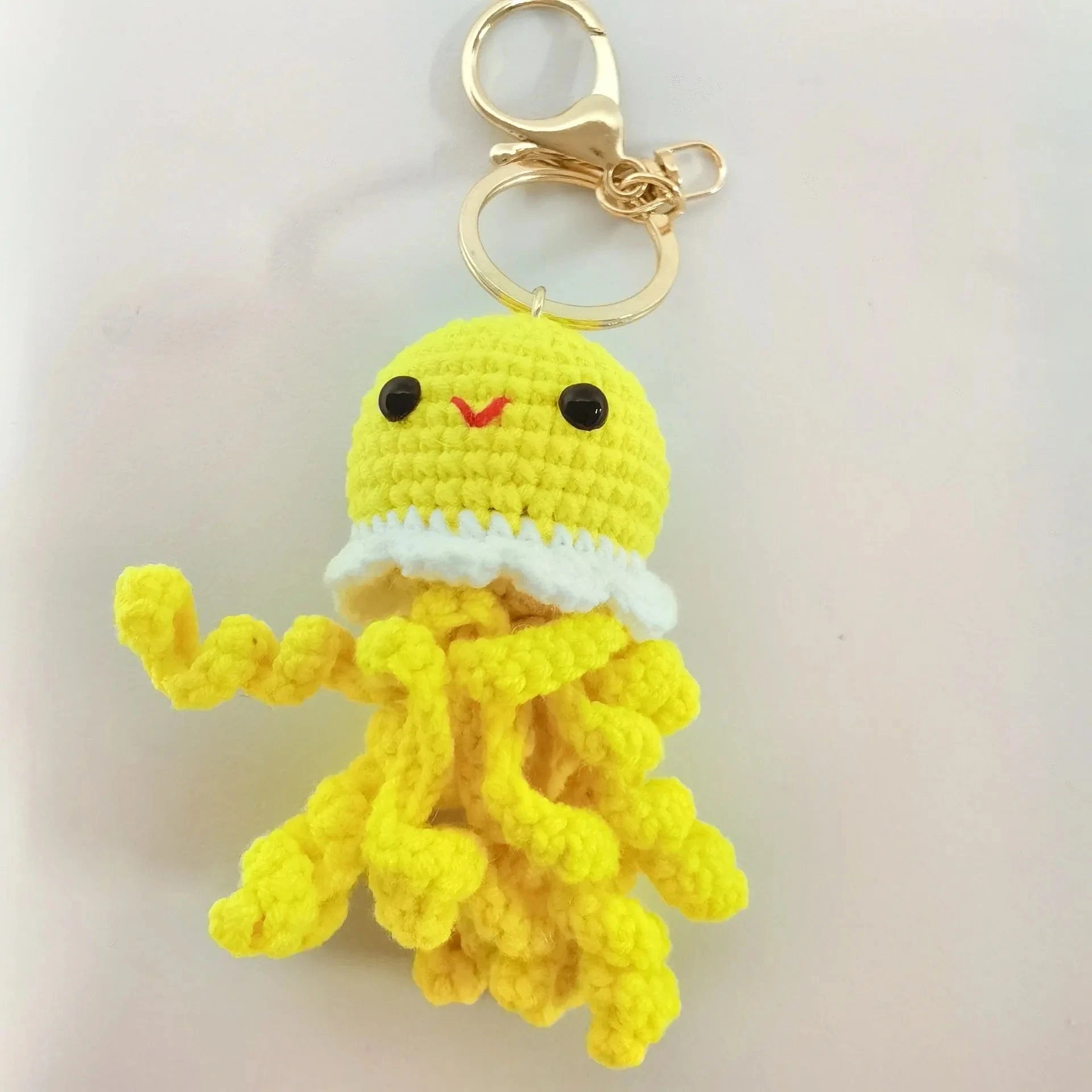 Bijou de Sac au Crochet Méduse