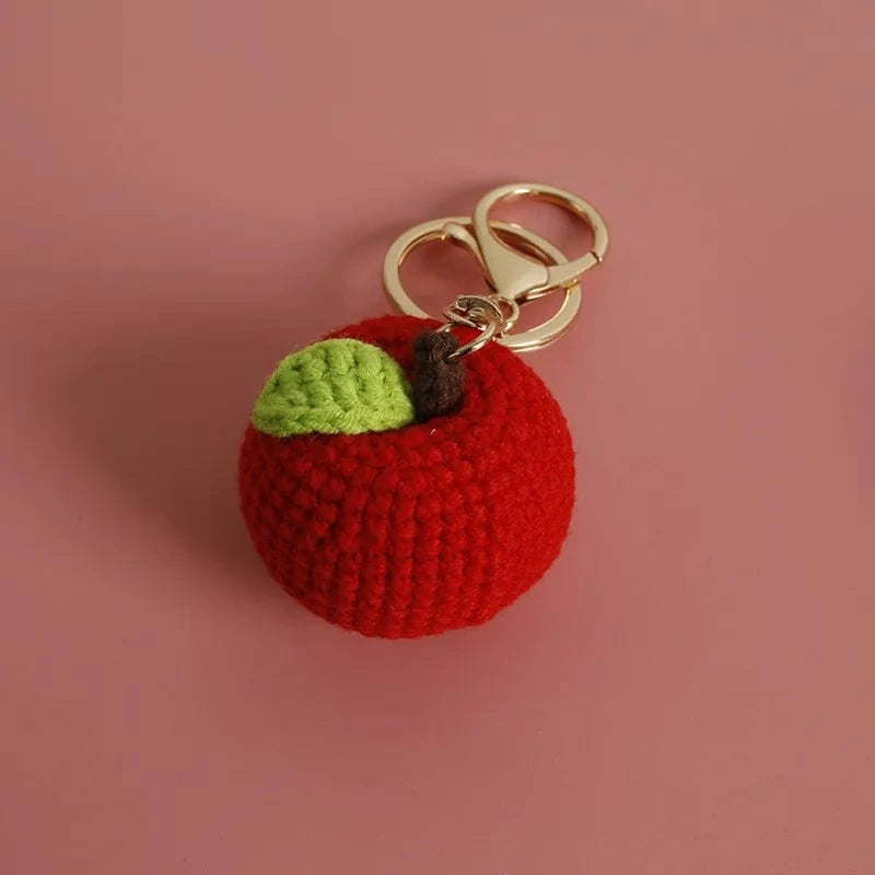 Bijou de Sac au Crochet Pomme
