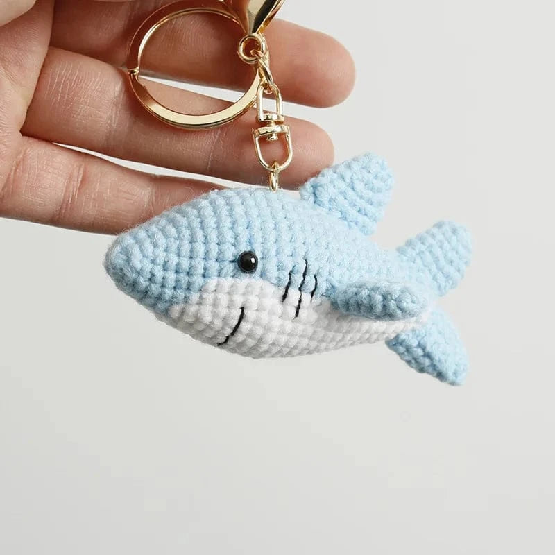 Bijou de Sac au Crochet Requin