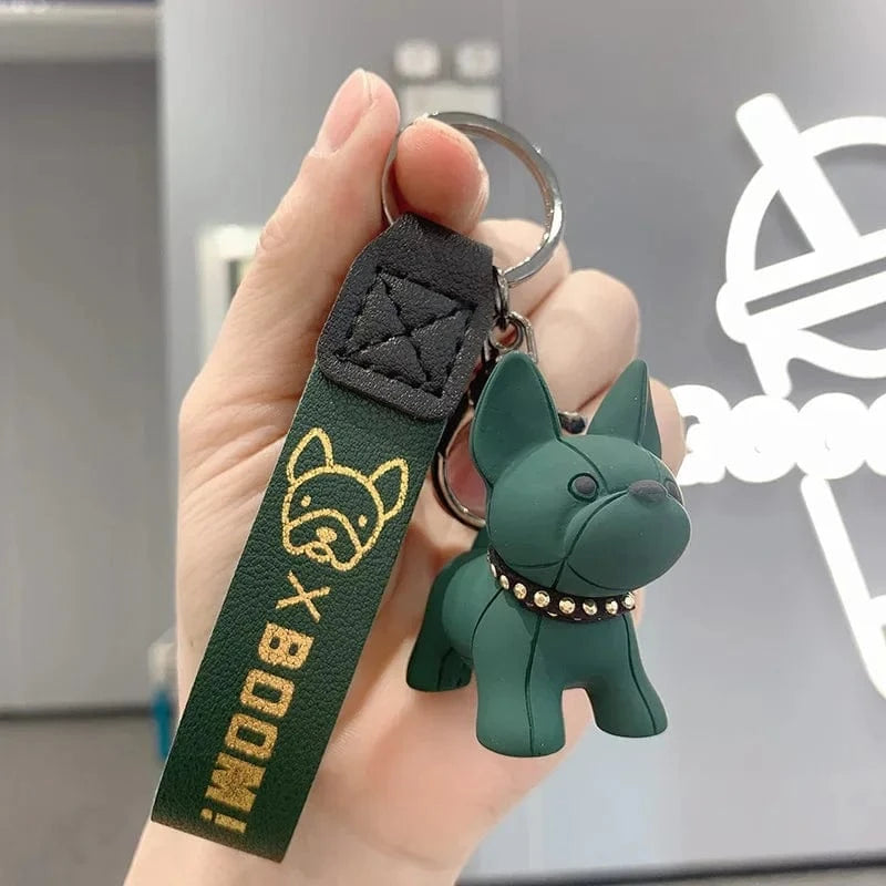 Bijoux de Sac Bulldog green