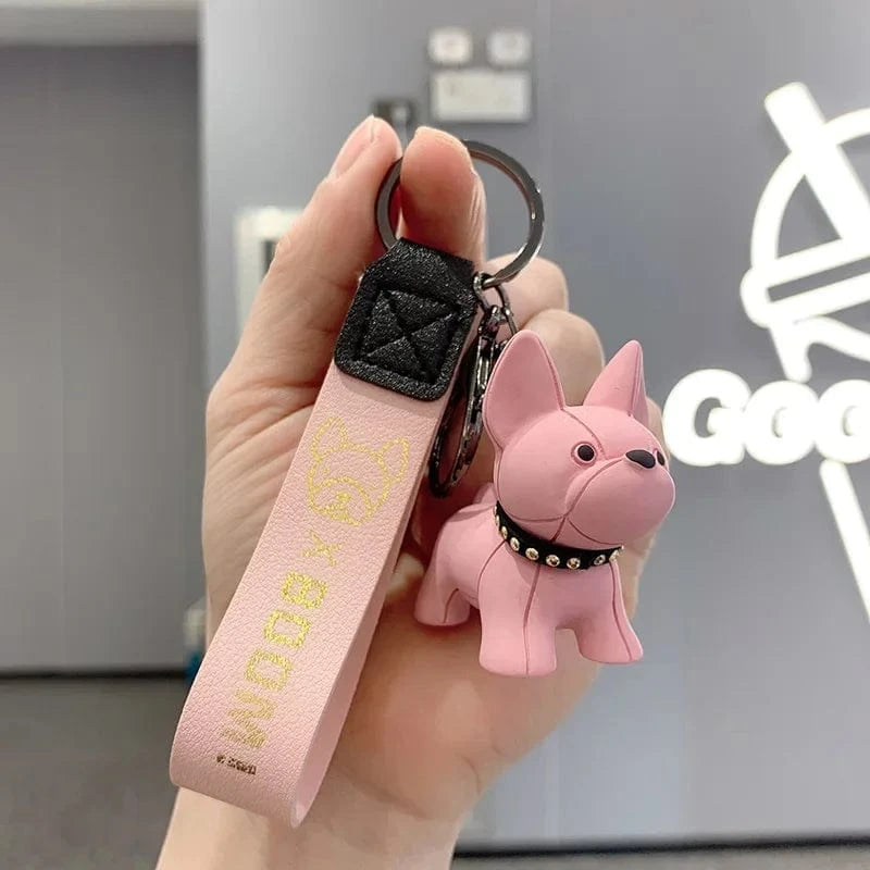 Bijoux de Sac Bulldog Pink