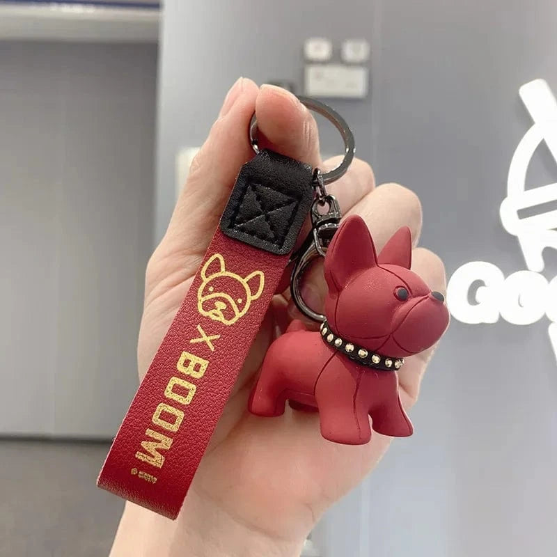Bijoux de Sac Bulldog Red wine