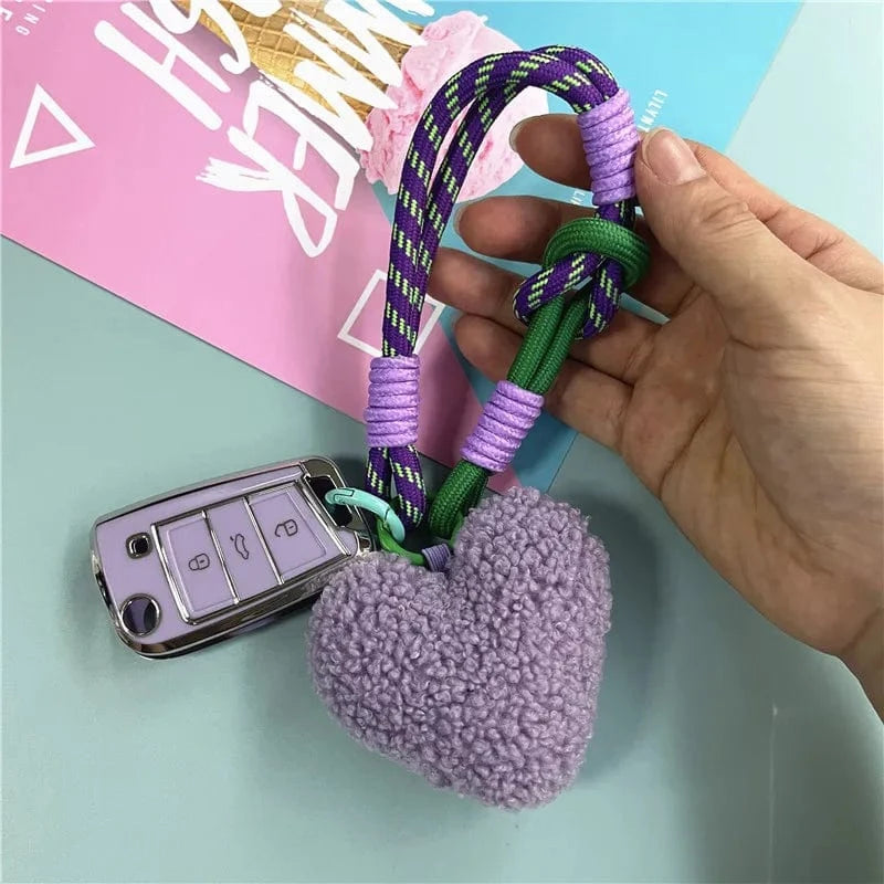 Bijoux de Sac Cœur Fourrure
