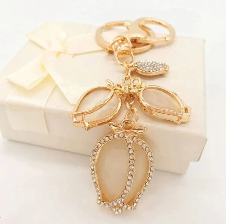 Bijoux de Sac Fleur de Lotus