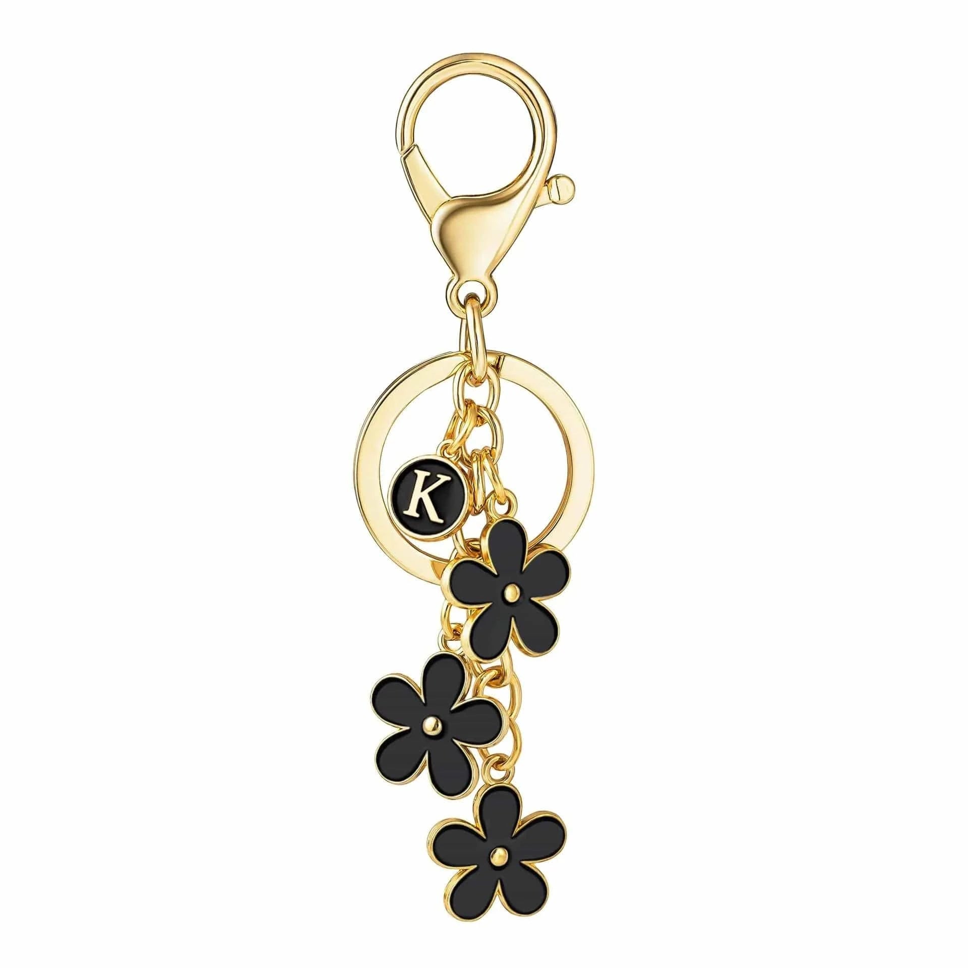 Bijoux de Sac Fleur Personnalisé K