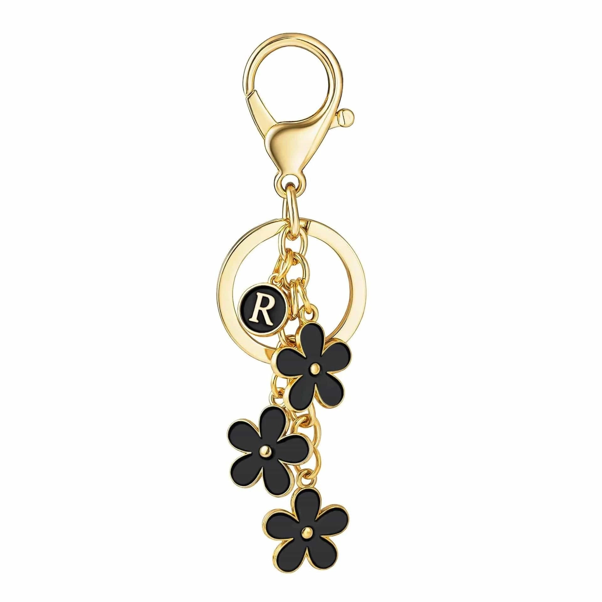 Bijoux de Sac Fleur Personnalisé R