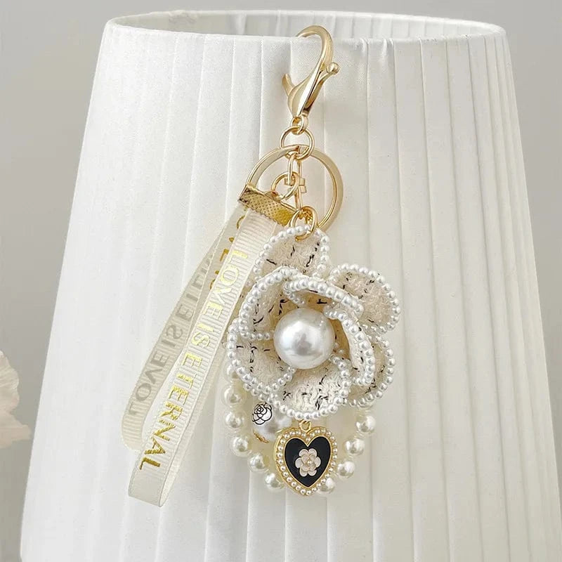 Bijoux de Sac Fleur White