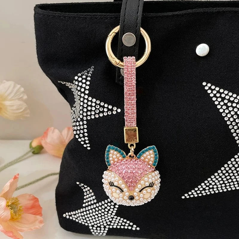Bijoux de Sac Strass Renard