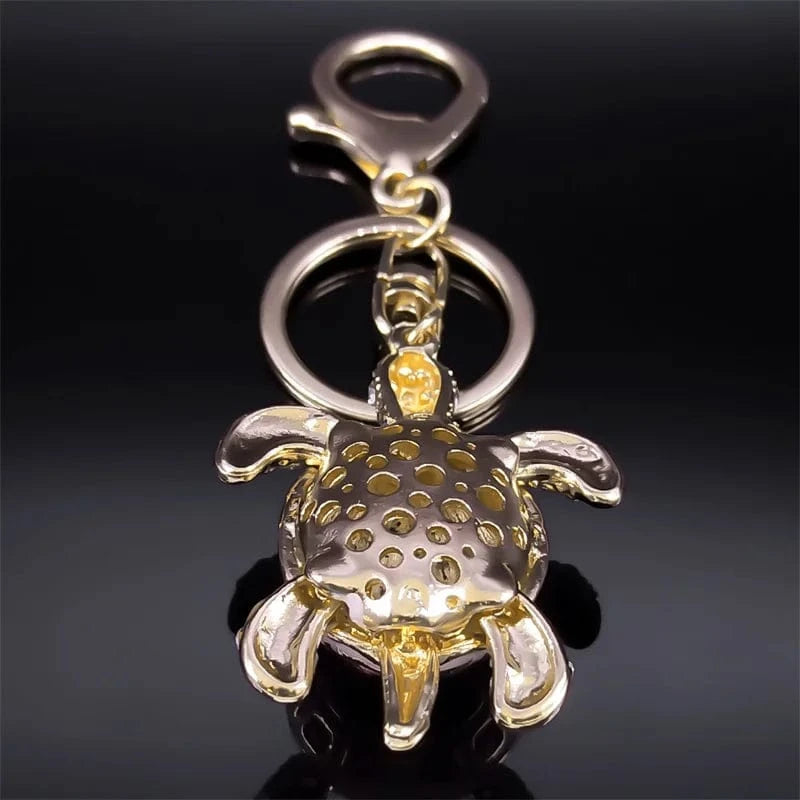 Bijoux de Sac Strass Tortue de Mer