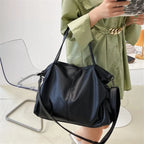 Cabas de Cours en Cuir Zipper