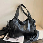 Épaulière de Cours en Cuir black