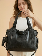 Épaulière de Cours en Simili Cuir Noir