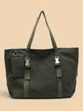 Grand Sac Cabas de Cours en Nylon Clipser Vert