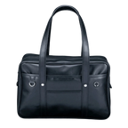 Grand Sac Cabas de Cours en Simili Cuir Noir