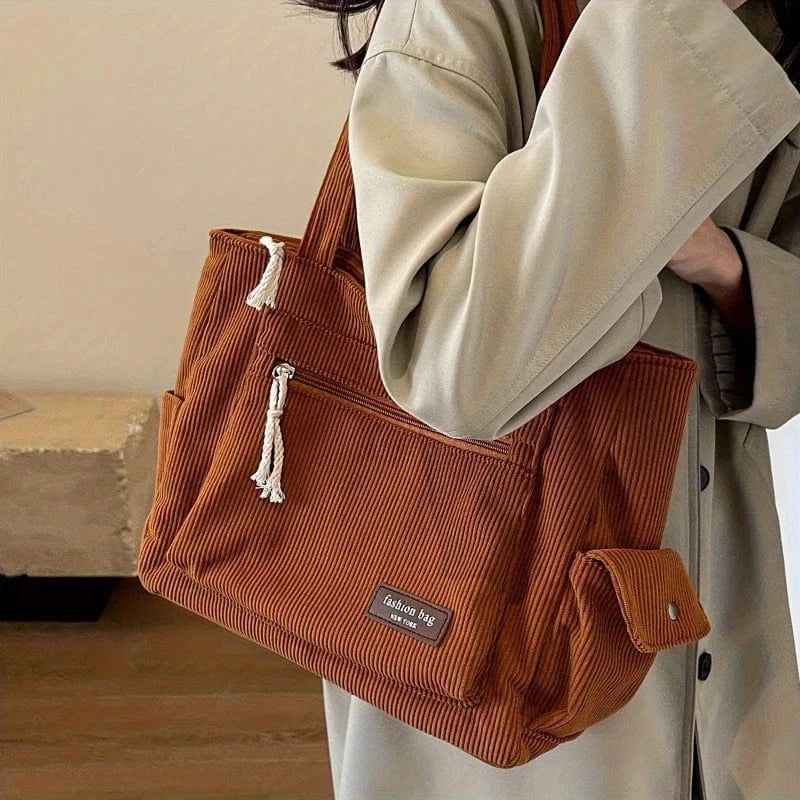 Grand Sac Cabas en Velours