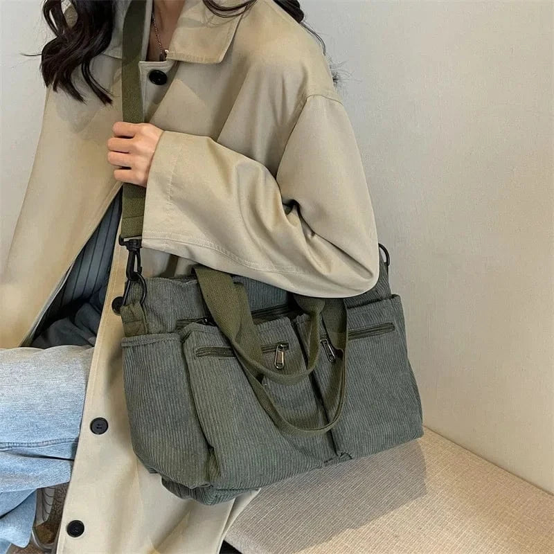 Grand Sac de Cour en Velours