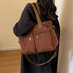 Grand Sac de Cour en Velours