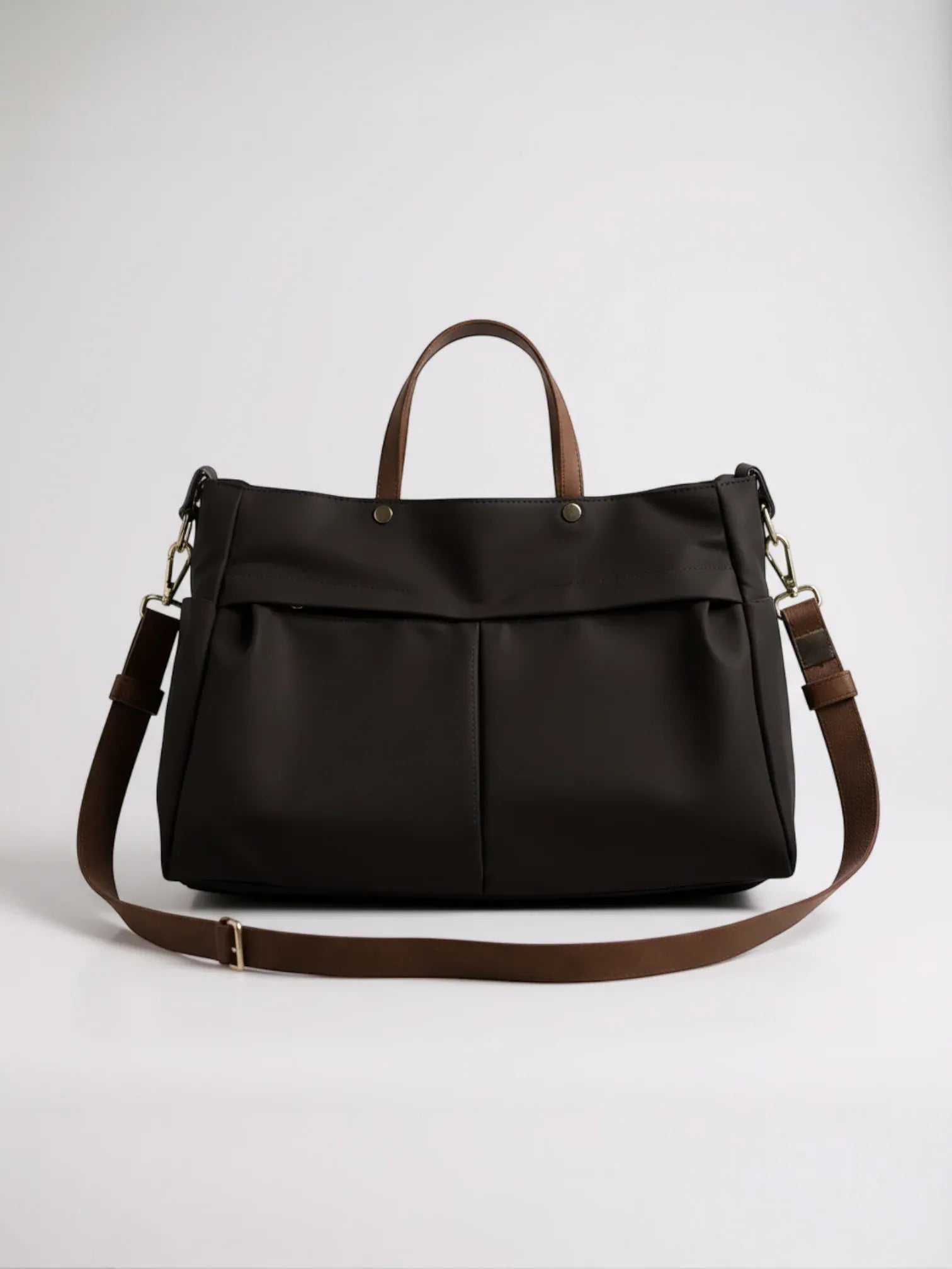 Grand Sac de Cours Cabas Noir
