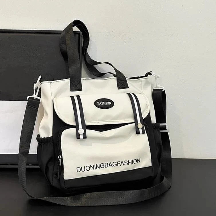 Grand Sac de Cours Vintage